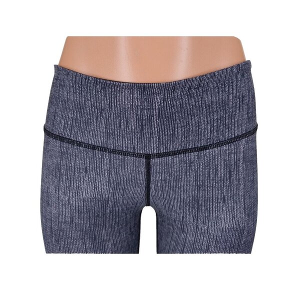 Lululemon Wunder Under Crop *Full-On Luxtreme 4 Burlap Texture Black Dune - Picture 2 of 8